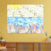 God is in de details #4 canvas afdruk (Insitu (Woonkamer))