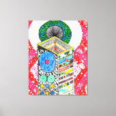 God is in de details #5 canvas afdruk (Voorkant)