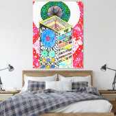 God is in de Details #5 Canvas Afdruk (Insitu (Slaapkamer))