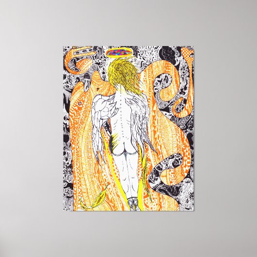 God is in de details #6 canvas afdruk (Voorkant)