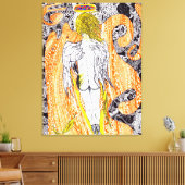 God is in de Details #6 Canvas Afdruk (Insitu (Woonkamer))