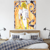God is in de Details #6 Canvas Afdruk (Insitu (Slaapkamer))