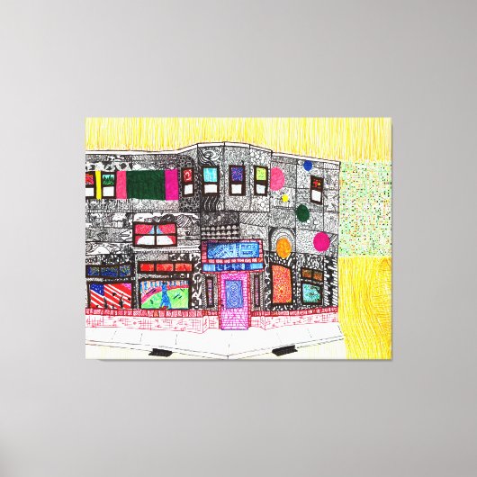 God is in de details #7 canvas afdruk (Voorkant)