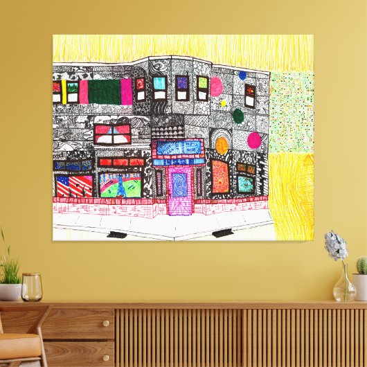 God is in de details #7 canvas afdruk (Insitu (Woonkamer))