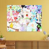 God is in de Details #8 Canvas Afdruk (Insitu (Woonkamer))