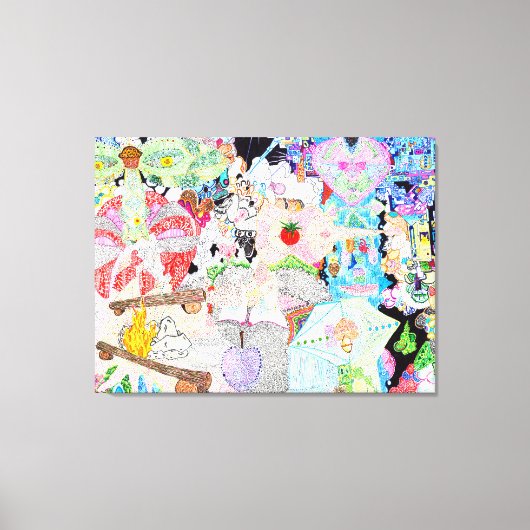 God is in de Details #8 Canvas Afdruk (Voorkant)