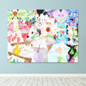God is in de Details #8 Canvas Afdruk (Insitu (Houten vloer))