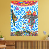 God is in de details #9 canvas afdruk (Insitu (Woonkamer))