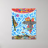 God is in de details #9 canvas afdruk (Voorkant)