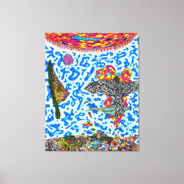 God is in de details #9 canvas afdruk