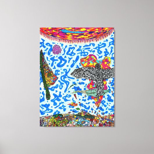 God is in de Details #9 Canvas Afdruk (Voorkant)