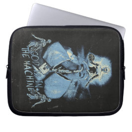 God is in de machine - Techno-Dystopian Design Laptop Sleeve