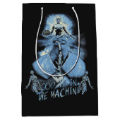 God is in de machine - Techno-Dystopian Design Medium Cadeauzakje (Voorkant)
