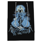 God is in de machine - Techno-Dystopian Design Medium Cadeauzakje (Achterkant)