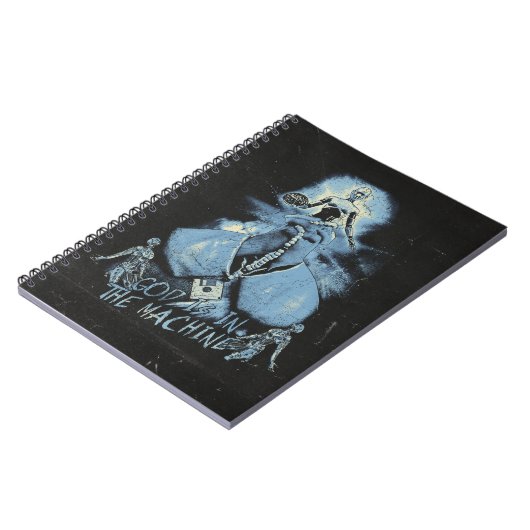 God is in de machine - Techno-Dystopian Design Notitieboek (Linkerzijde)