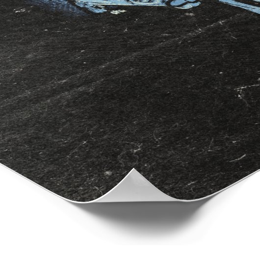 God is in de machine - Techno-Dystopian Design Poster (Hoek)