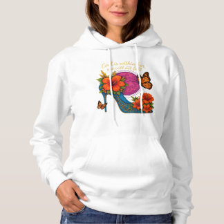 God is in haar hoodie