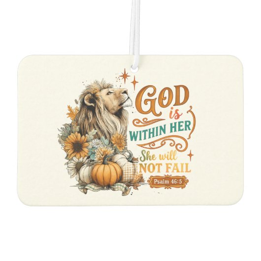 God is in haar... luchtverfrisser (Achterkant)