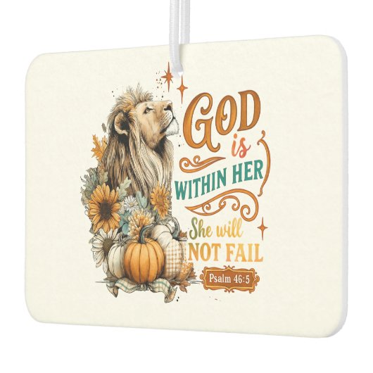 God is in haar... luchtverfrisser (Links)