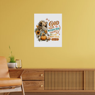 God is in haar... poster