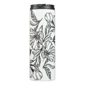 God is in haar Psalm 46:5 Bijbelvers geschenk Thermosbeker (Achterkant)