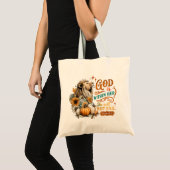 God is in haar... tote bag (Voorkant (product))