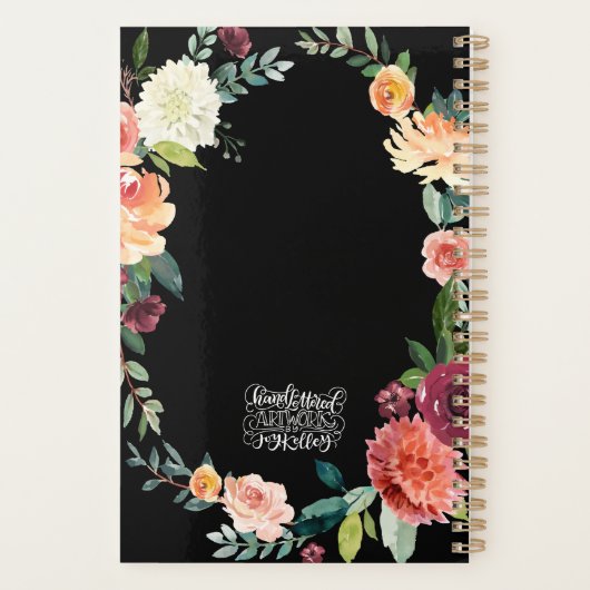 God is in haar, zij zal niet herfsten planner (Achterkant)