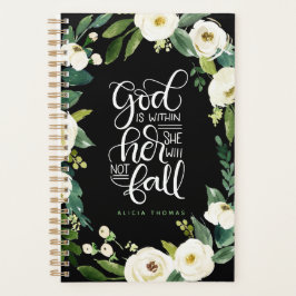 God is in haar, zij zal niet herfsten planner