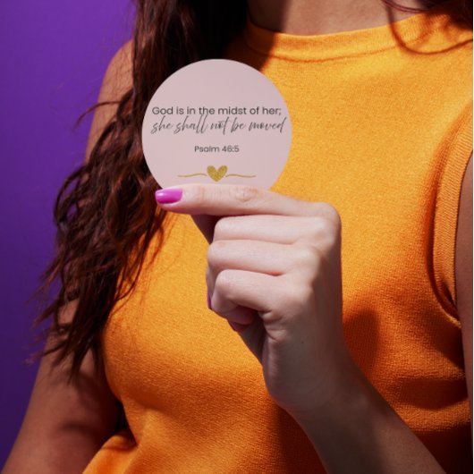 God Is In The Midst Of Her Sticker – Psalm 46:5