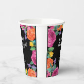 God is in Zijn Christelijke Afstuderen Papieren Bekers (Links)