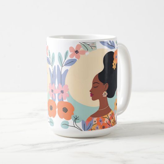 God is in zijn mok (Voorkant rechts)