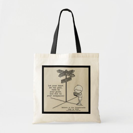 God is je metgezel tote bag (Voorkant)
