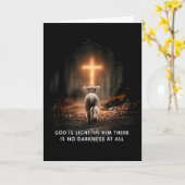 God Is Licht In Hem Is Geen Duisternis Ch Kaart (Gele Bloem)