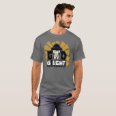 God is Licht T-shirt (Voorkant volledig)