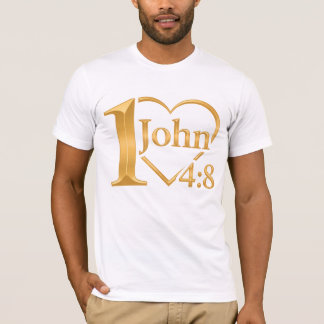 God Is Liefde – 1 Johannes 4:8 Christelijk T-Shirt