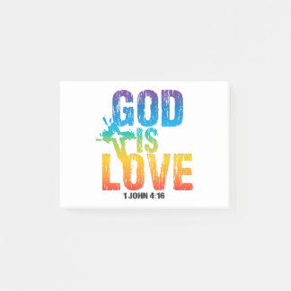God is Liefde 1 John 4:16 Post-it® Notes