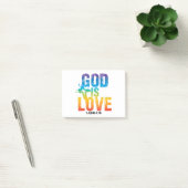 God is Liefde 1 John 4:16 Post-it® Notes (Kantoor)