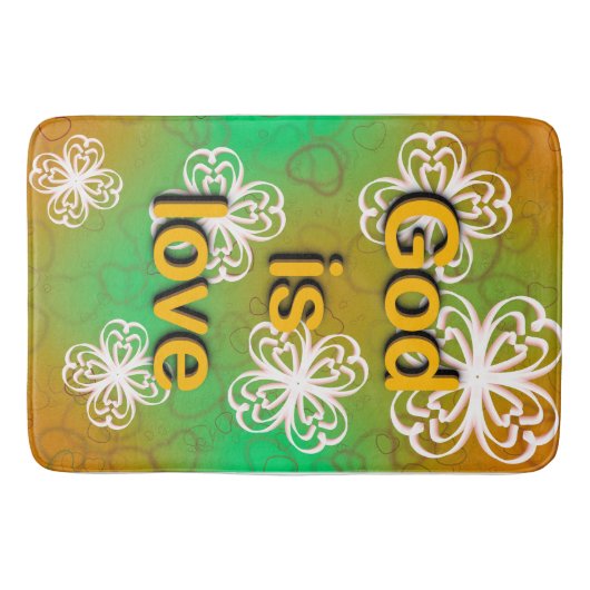 God is liefde badmat (Voorkant)