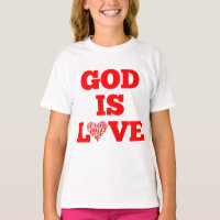 God is liefde bijbel citaat meisje's