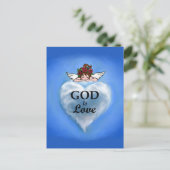 God is liefde briefkaart (Staand voorkant)