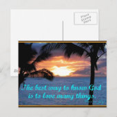 God is Liefde Briefkaart (Voorkant / Achterkant)