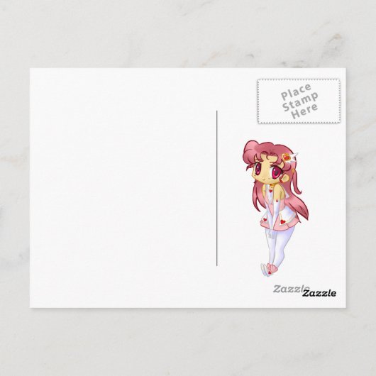 God is liefde briefkaart (Achterkant)