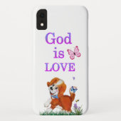 God is liefde Case-Mate iPhone case (Achterkant)