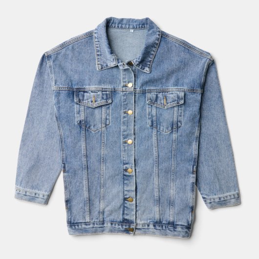 god is liefde denim jacket (Voorkant)