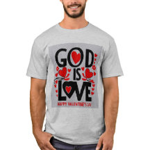 God is liefde gelukkige valentijnsdag