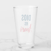 God is liefde glas (Achterkant)