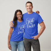 God is Liefde grappig T-shirt (Unisex)