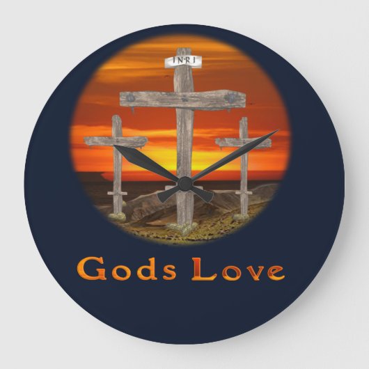 god is liefde grote klok (Voorkant)