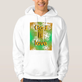 God is liefde hoodie