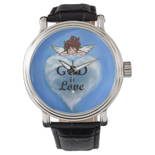God is liefde horloge
